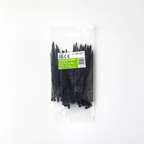 Opaska Kablowa OK-25100B 2.5x100mm CZARNA