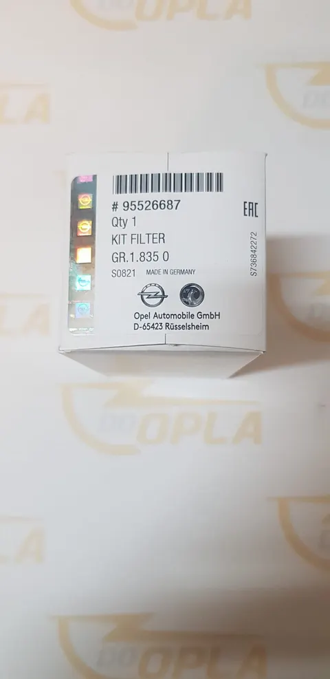 Filtr oleju Opel 1,6 diesel