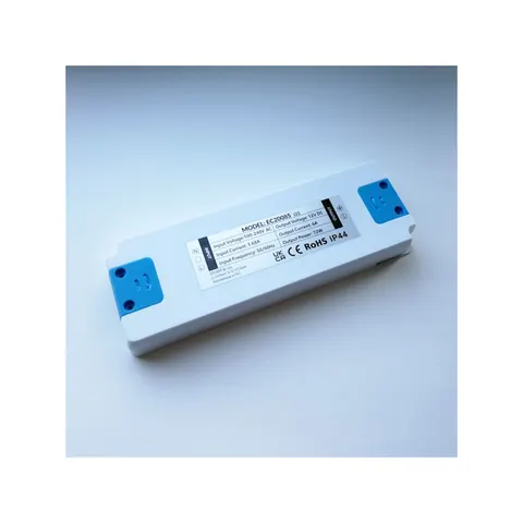 Zasilacz meblowy 72W 12V IP44 185x64x22