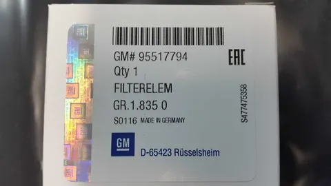 Filtr oleju Opel Astra J, Insignia A, Zafira C diesel