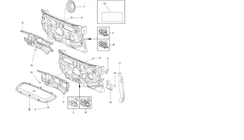 Wygłuszenie maski silnika Opel Mokka