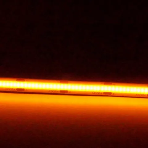 Taśma LED COB 480 9W/m POMARAŃCZOWA 12V IP20 /5m/P