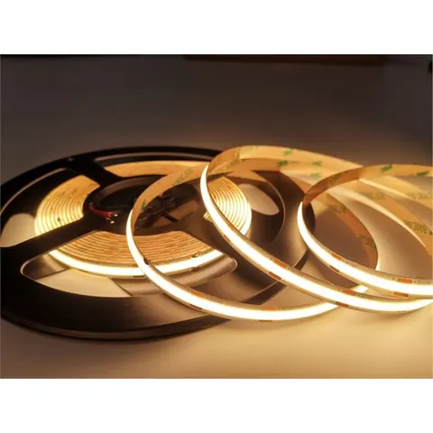 Taśma LED COB 480 9W/m 3000K 990lm/m 24V IP20 5m P