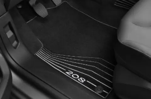 Dywaniki welurowe przód Peugeot 208 od 2019
