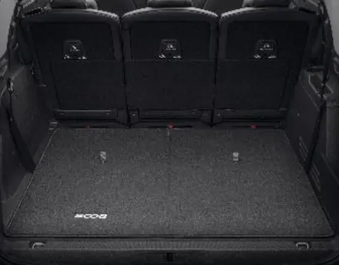 Oryginalna dwustronna mata bagażnika peugeot 5008 od 2017r.