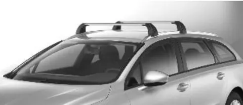 oryginalne belki bagażnik dachowy peugeot 508 kombi