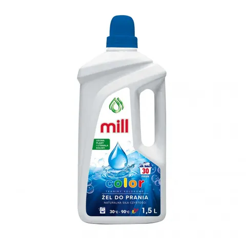 MILL Żel do prania KOLOR 30 prań, 1,5 l