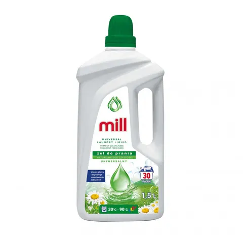 MILL Żel do prania UNIWERSALNY 30 prań, 1,5 l