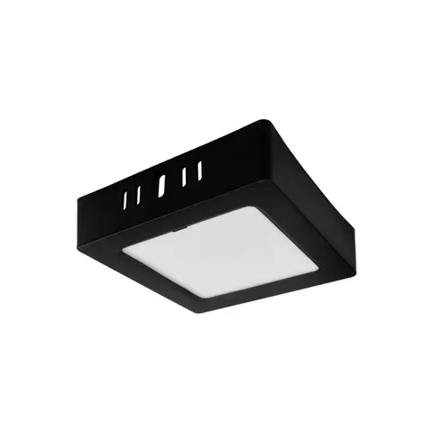 DOWNLIGHT N/T KWADRAT 6W 4000K CZARNY DL-1