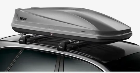 box na dach thule touring L szary mat