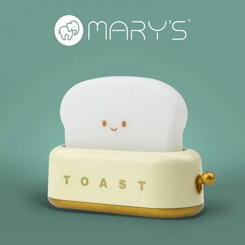 MARYS LAMPKA NOCNA LED TOSTER ŻÓŁTY