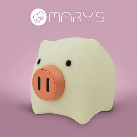 MARYS LAMPKA NOCNA LED ŚWINKA