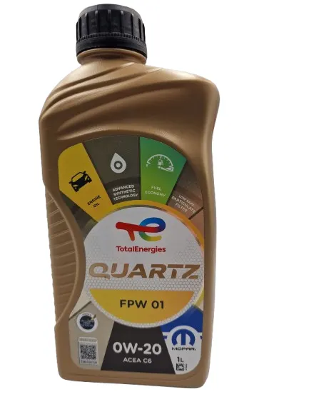 olej Total Quartz Mopar 0w20 wszystkie normy stellantis 1L