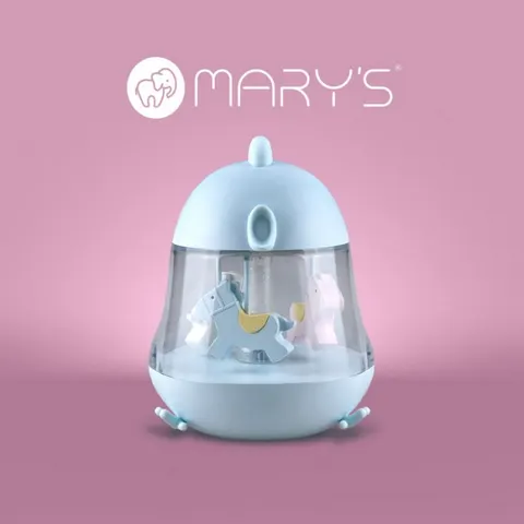 MARYS POZYTYWKA LAMPKA NOCNA LED RGB NIEBIESKA