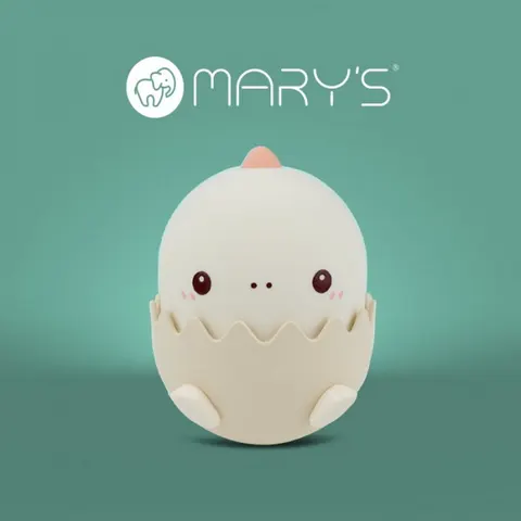 MARYS LAMPKA NOCNA LED BABY DINO RÓŻOWY