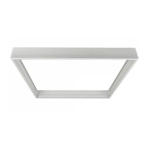 RAMKA ZATRZ. N/T 600x600 BACKLIT PVC 6.5cm BIAŁA