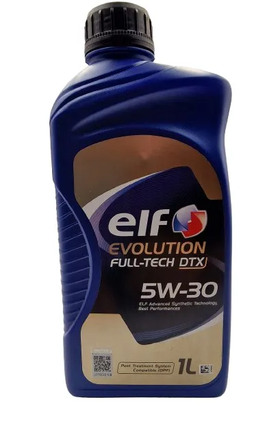 Olej 5W30 Elf 5W30 Evolution Full-Tech DTX