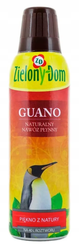 Zielony Dom Nawóz Guano 300ml naturalny w płynie, organiczna odżywka do roślin domowych, paproci i kwiatów