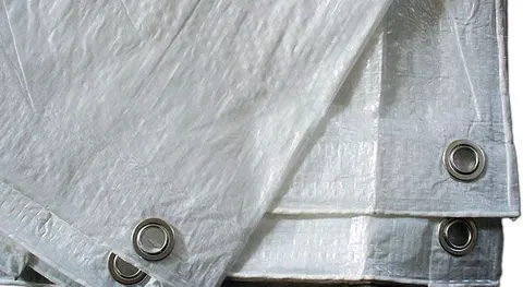Plandeka 2 x 3m biała