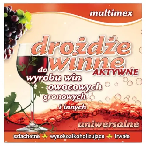 Drożdże winne AKTYWNE Multimex