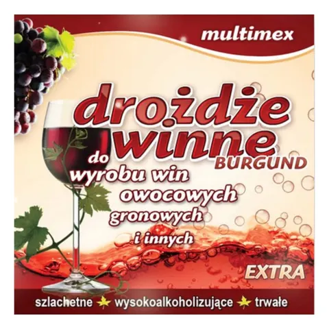 Drożdże winne BURGUND EXTRA Multimex