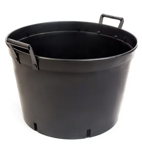 Doniczka produkcyjna okrągła 40L z uchwytami