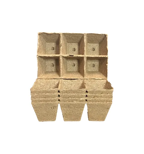 Doniczki torfowe Jiffy zespolone (paleta 8x8cm) 5szt.