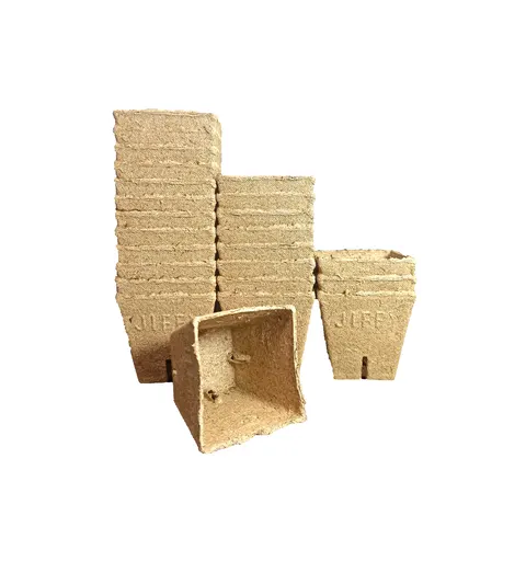 Doniczki torfowe kwadratowe 8x8cm/24szt. JIFFY