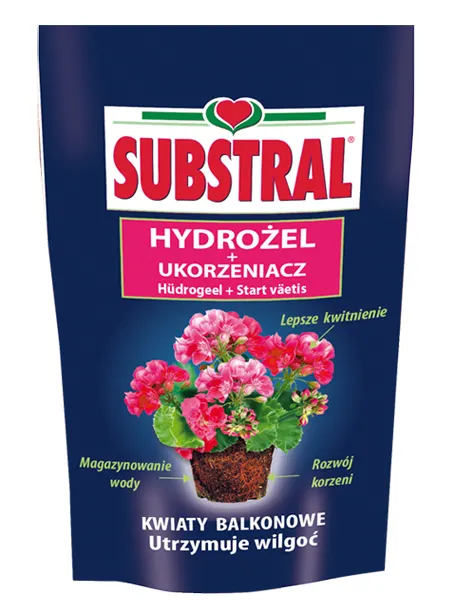 Hydrożel+ukorzeniacz do kwiatów balkonowych 100g Substral
