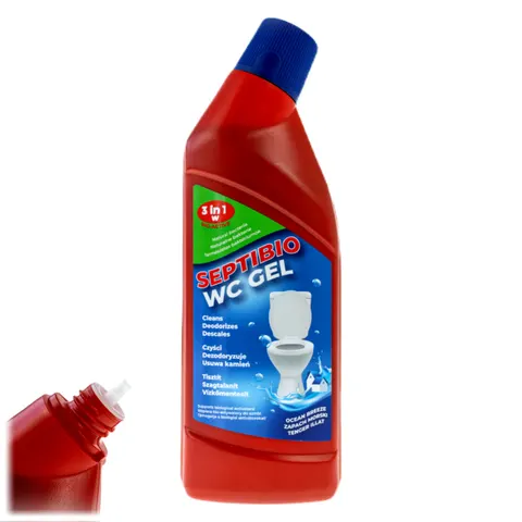 SEPTIBIO żel do WC I SZAMB 3w1 750 ml