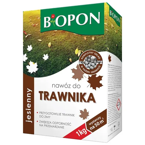 Biopon Nawóz jesienny do trawnika 1kg