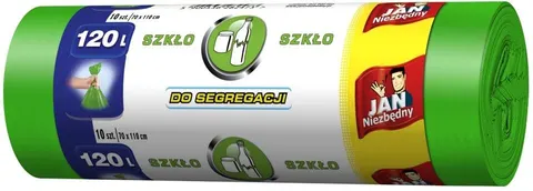 Worki do segregacji szkła 120L 10 szt. JAN NIEZBĘDNY