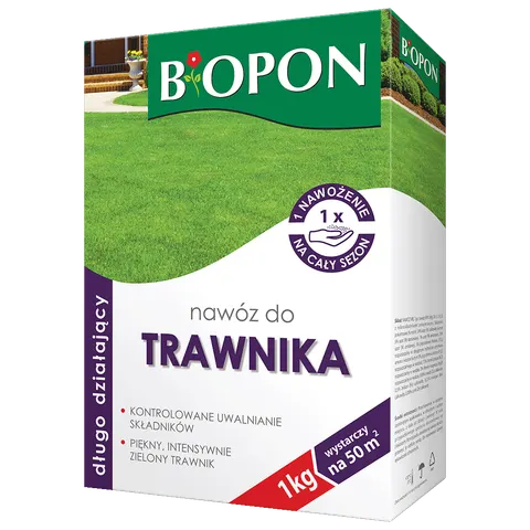 Nawóz do trawnika - długo działający - 1kg