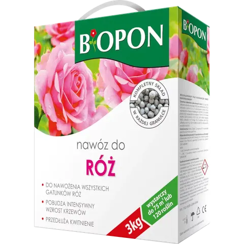 Nawóz do Róż 3kg BIOPON