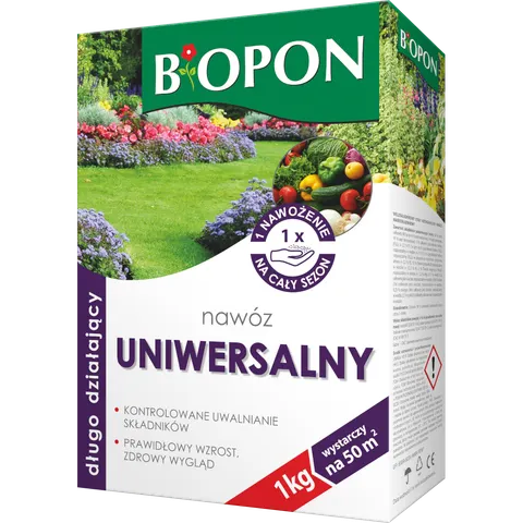 Nawóz Długo Działający Uniwersalny 1kg BIOPON