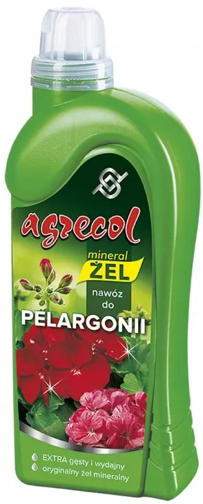 Nawóz mineral żel do pelargonii 1,0l /Agrecol/