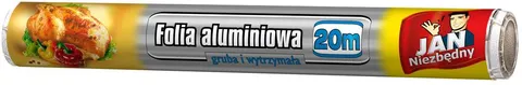 Folia aluminiowa 20m JAN NIEZBĘDNY
