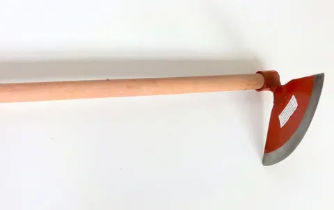 Motyczka półksiężyc oprawna 180mm stal hartowana