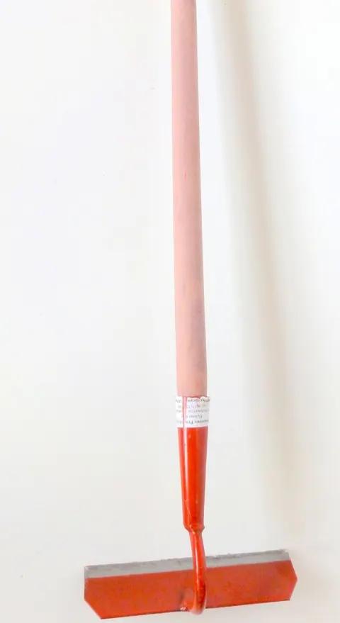 Motyczka półksiężyc oprawna 185mm prosta stal hartowana