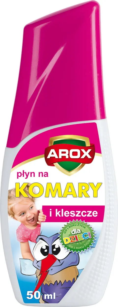 Płyn na Komary I Kleszcze Dla Dzieci 50ml /Arox/