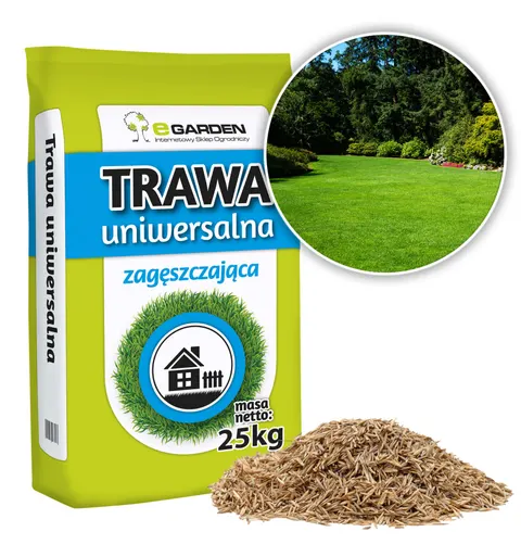 Trawa uniwersalna do ogrodu i na trawnik przydomowy 25 kg