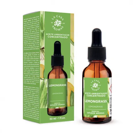 LA CASA DE LOS AROMAS Olejek zapachowy TRAWA CYTRYNOWA, 30 ml