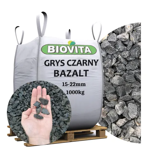 Grys czarny Bazalt 15-22 Big Bag 1 TONA