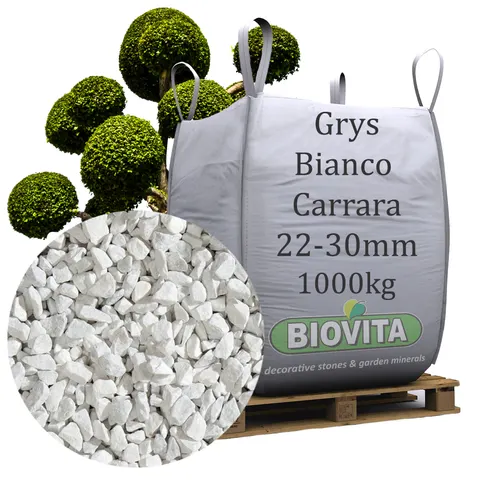 Biovita Grys Bianco Carrara 22-30mm BIG BAG