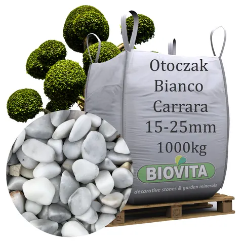 Biovita Otoczak Bianco Carrara 15-25mm BIG BAG tona