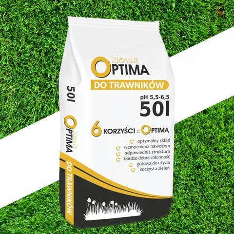 Biovita Ziemia Optima do trawników 50l