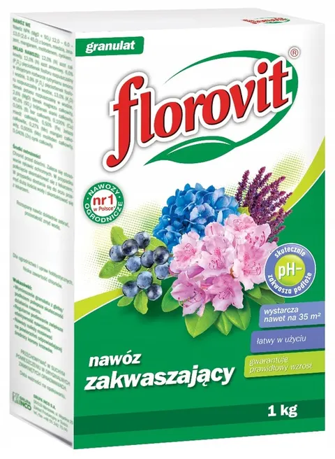 Florovit nawóz zakwaszający 1kg
