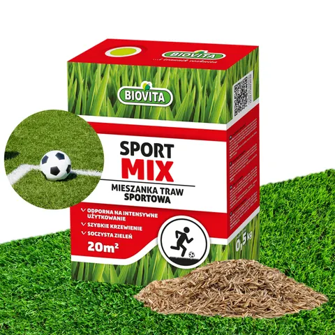 Mieszanka traw SPORTMIX 0,5 kg Biovita