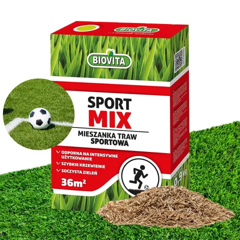Mieszanka traw SPORTMIX 0,9 kg Biovita