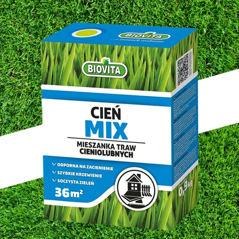 Mieszanka traw CIEŃMIX 0,9 kg Biovita
